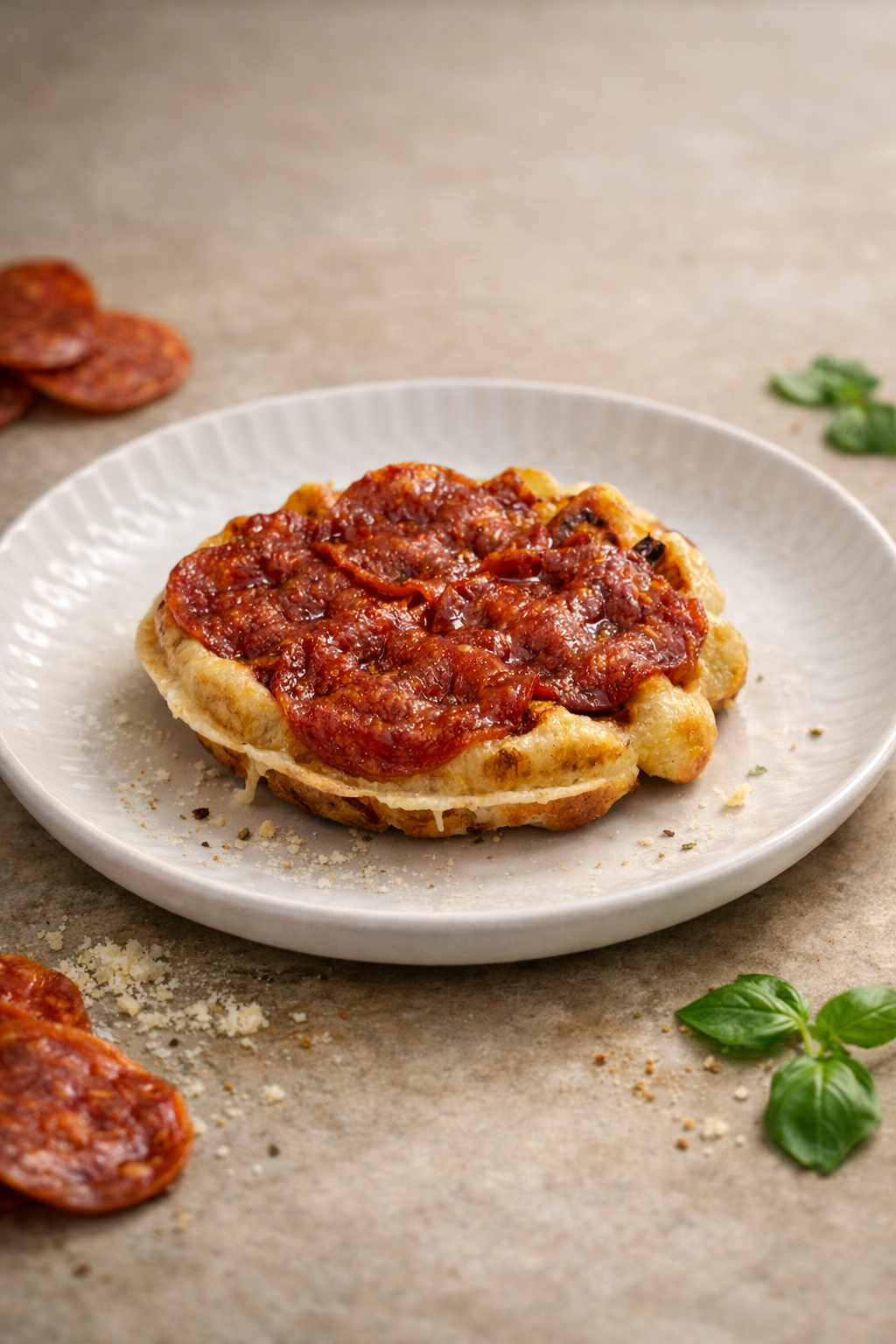 The Pizza-Waffle (GOAT Style)