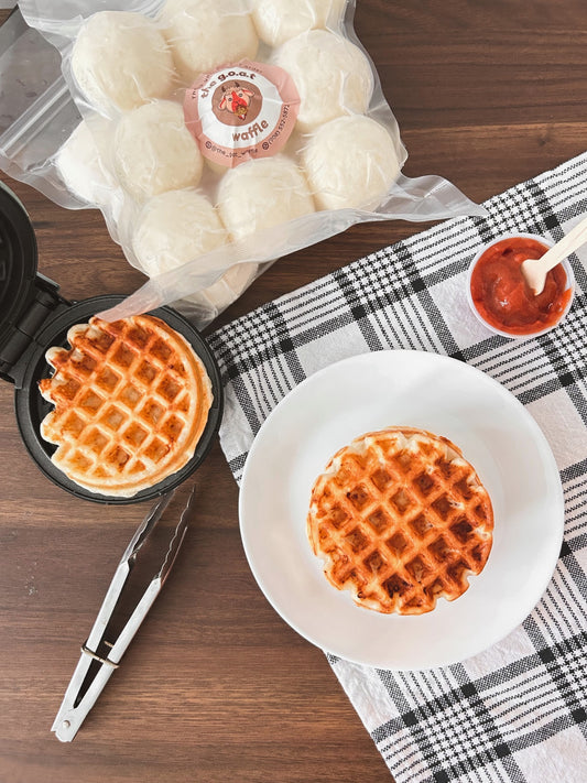 Mini Cheese Waffles – 9-Pack (Mini Dough Pack)